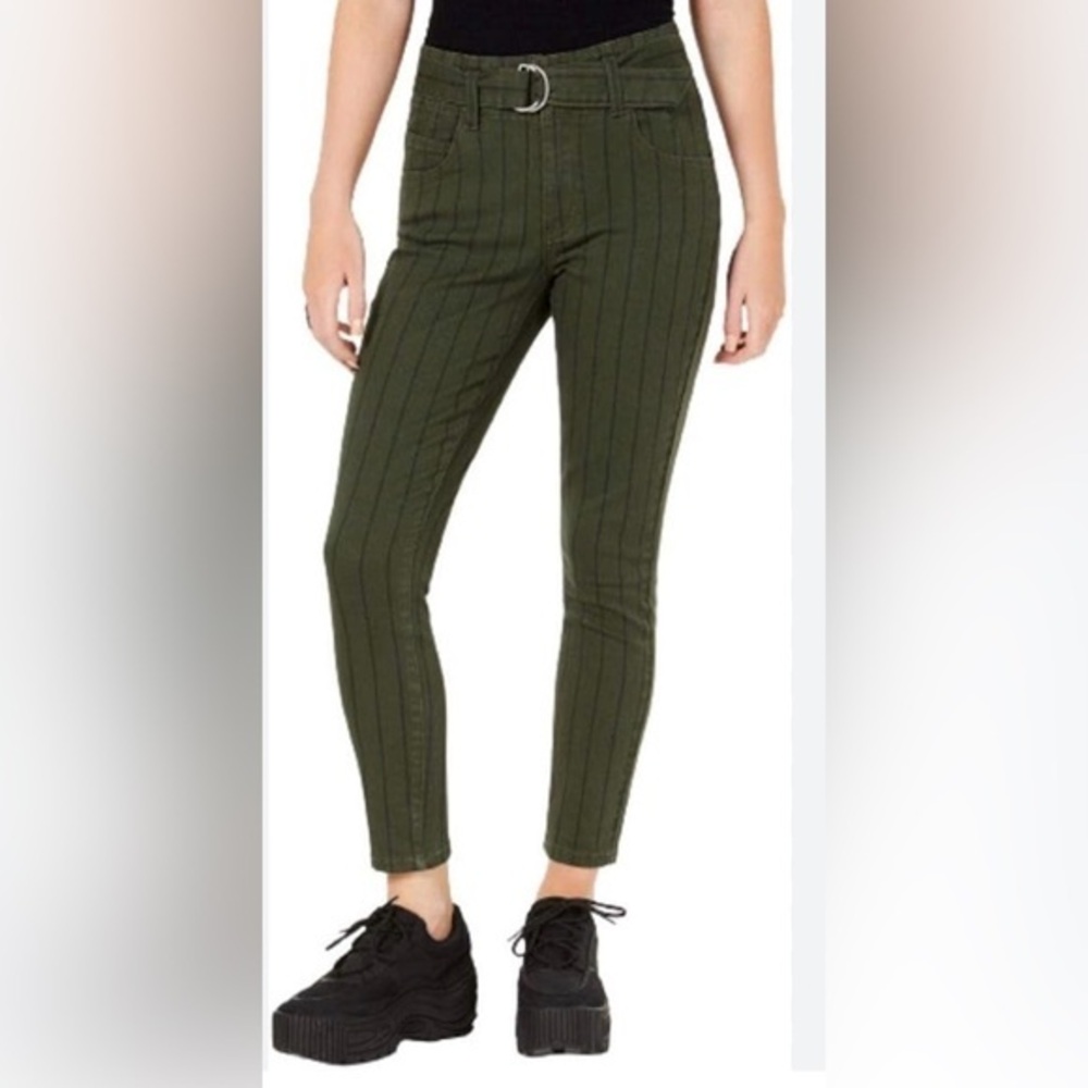 Indigo Rein Olive Skinny Pants size 27